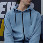 Finding Her Edge Cale Ambrozic Blue Hoodie
